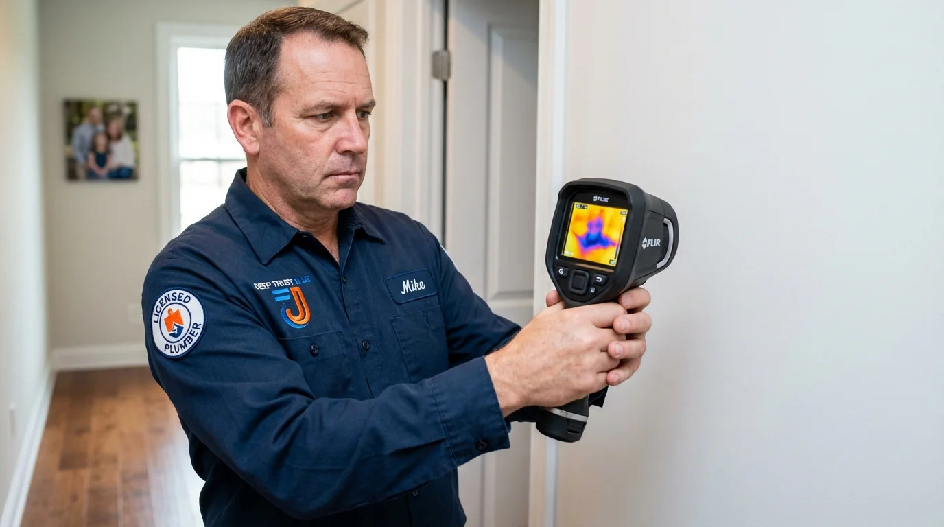 Thermal imaging leak detection by Johns Plumbing LLC in Abilene